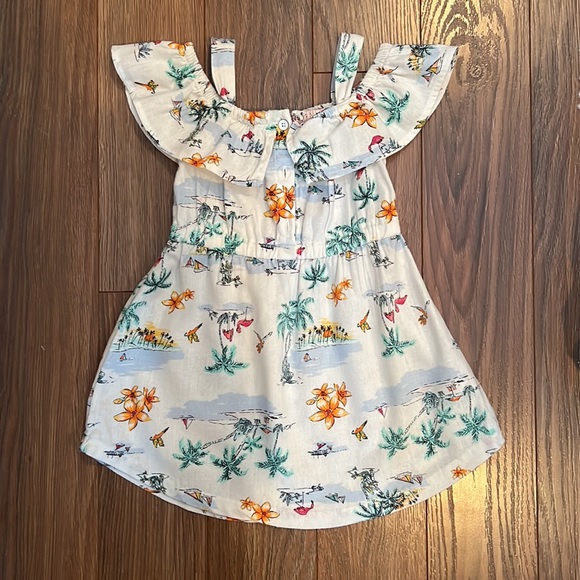 Old Navy Linen Blend Dress - Picture 2 of 3